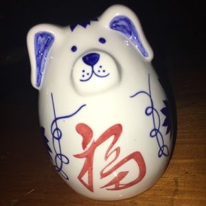 Lunar New Years dog coin bank